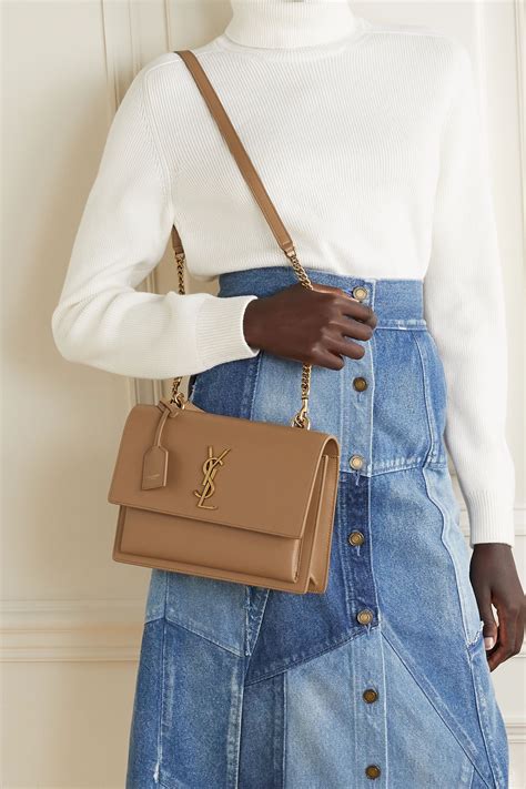 ysl beige handbag